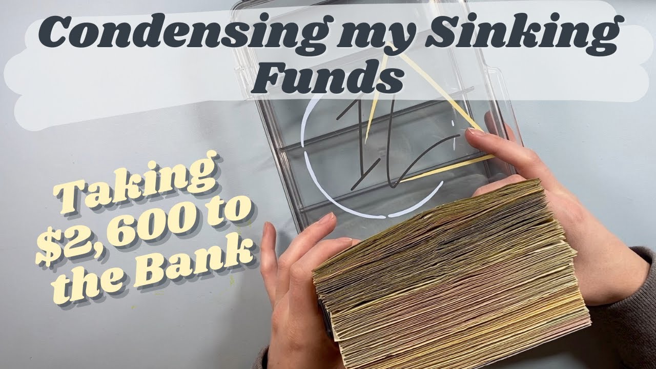 Condensing my Sinking Funds || Taking $2,600 to the Bank || Bill Exchange || Bill Swap