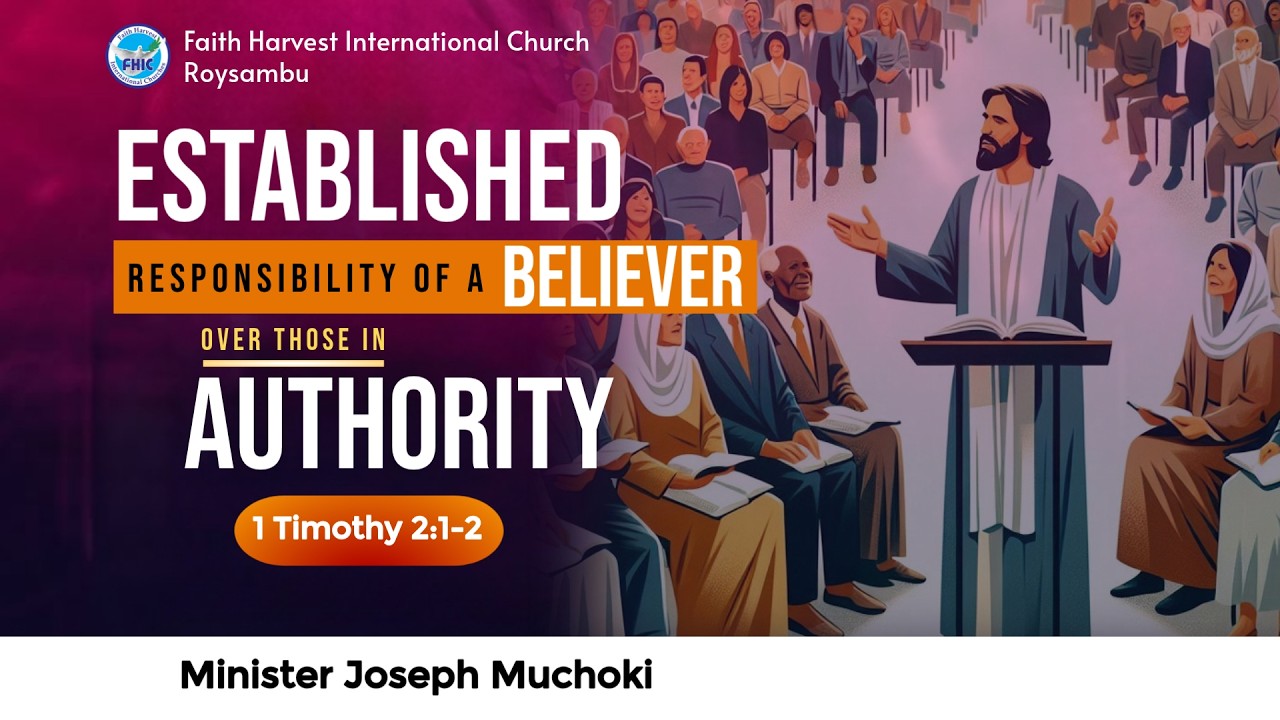 Established Responsibility of a Believer over those in Authority || Minister Joseph Muchoki