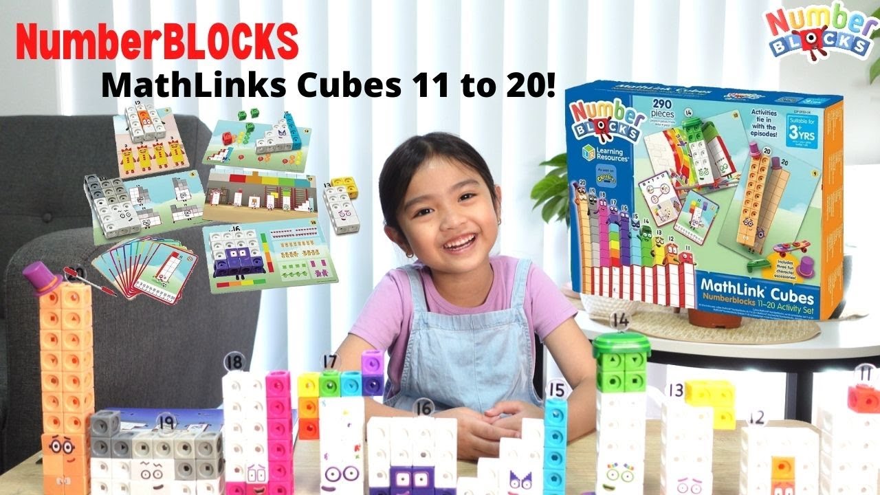 Let's unbox and build the NumberBlocks Mathlink Cubes 11-20! #Numberblocks