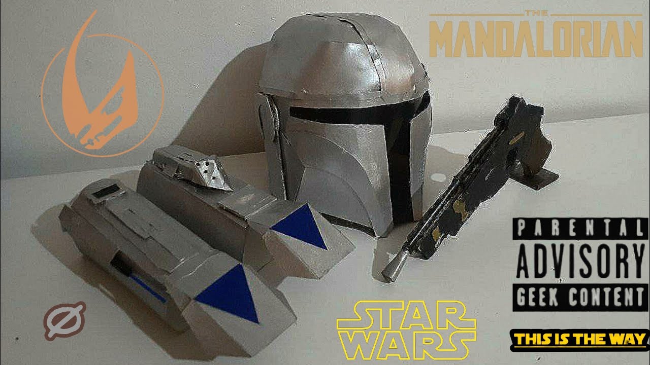 DIY THE MANDALORIAN BESKAR Armor / Stressed Ø