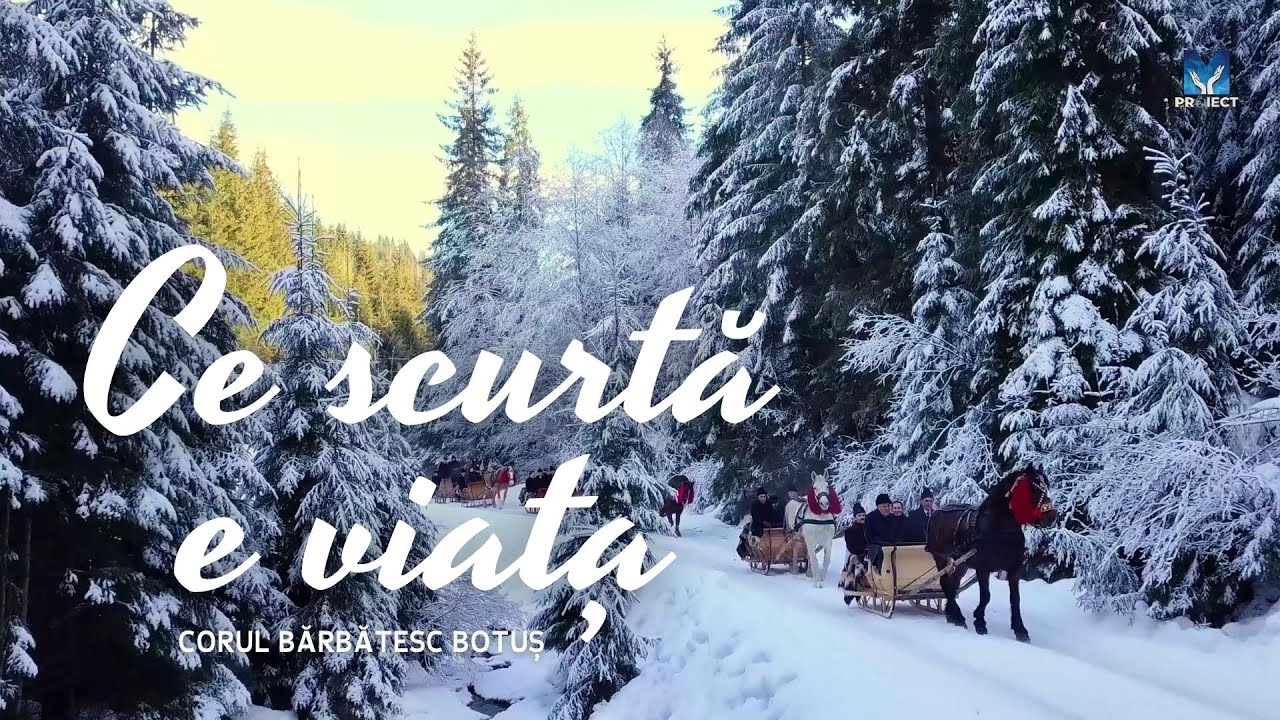 Ce scurtă e viața - Cor Bărbătesc Botuș | Muzica ProiectM