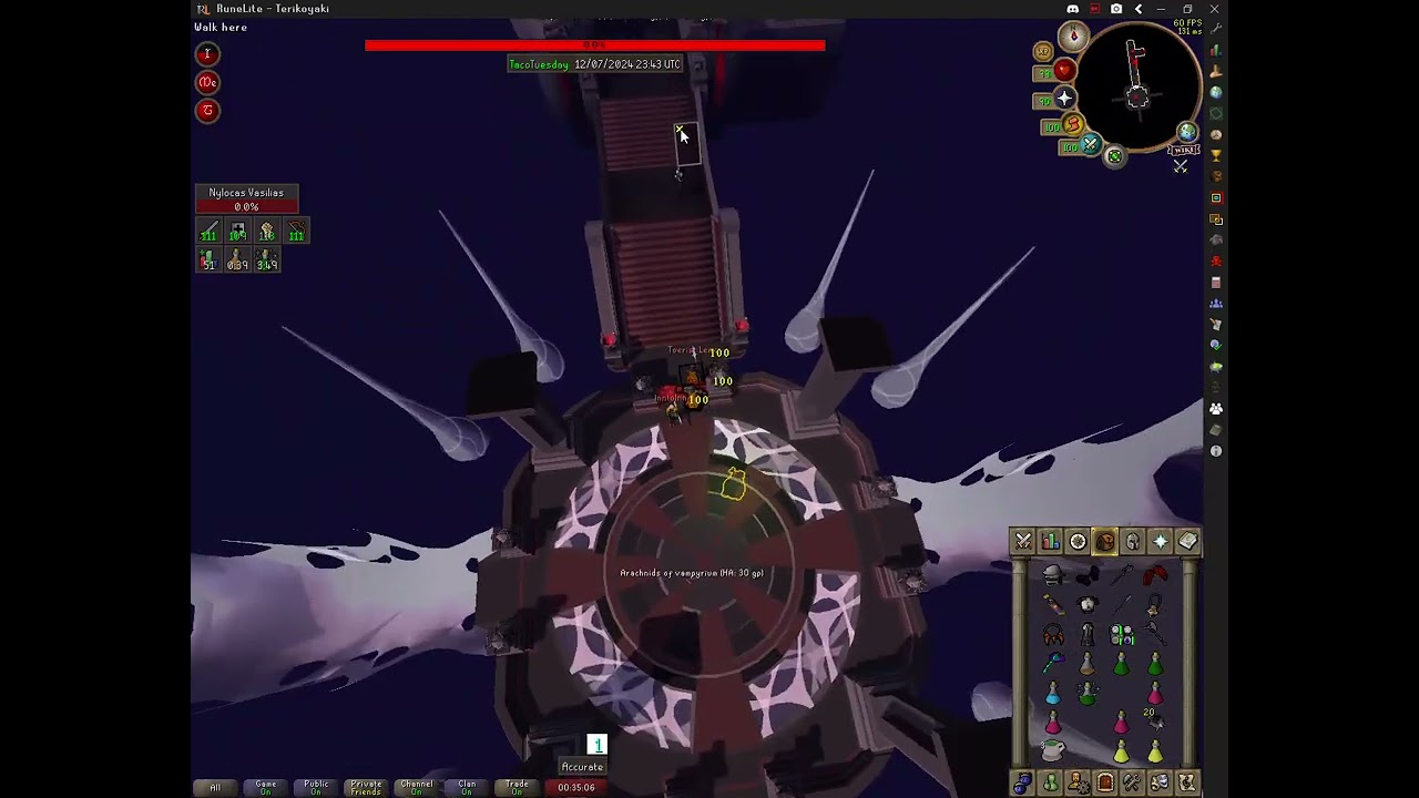 Trio Tob Soulreaper (Rdps PoV) + purple ! osrs