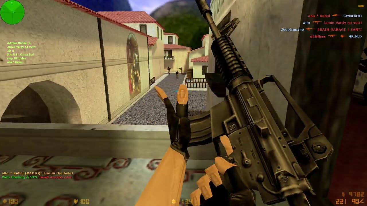 Cs_Italy Gameplay // Counter Strike 1.6