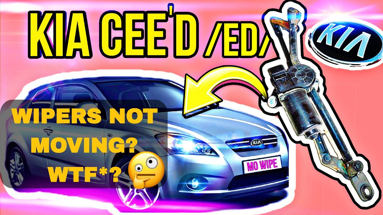 Wiper mechanism stuck😕 | KIA CEED ED