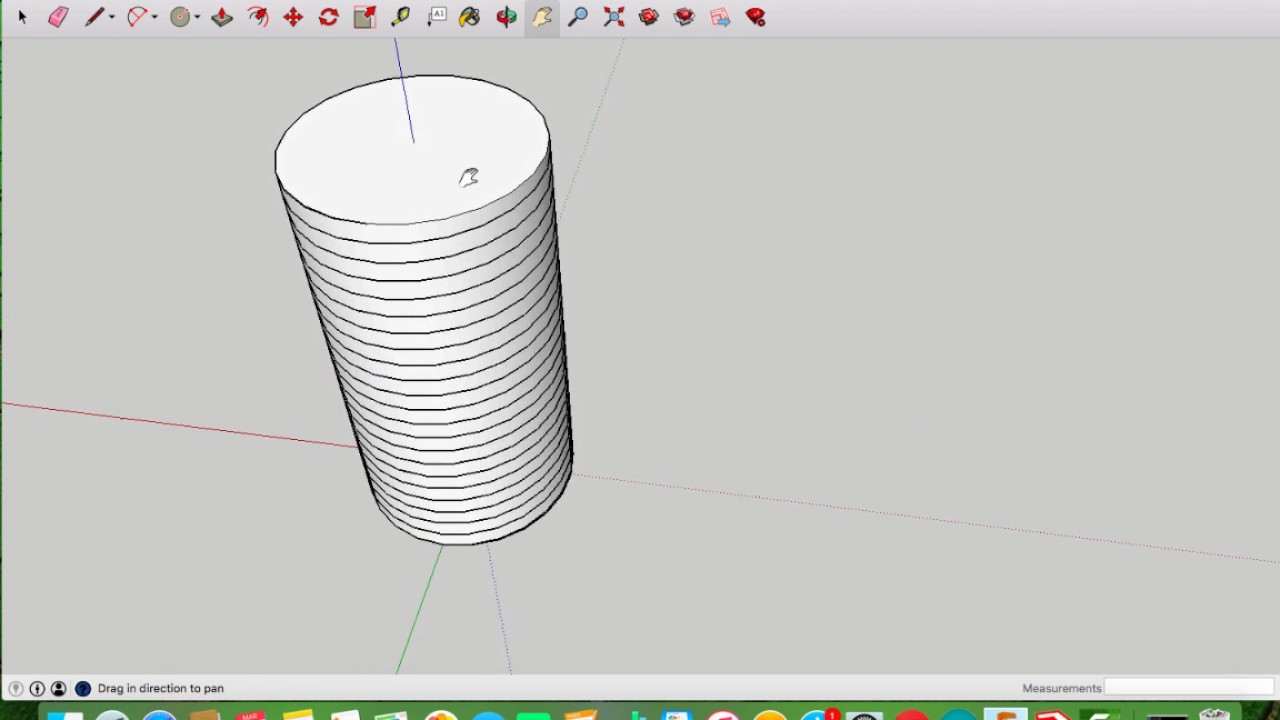 Screw Shape In Sketchup