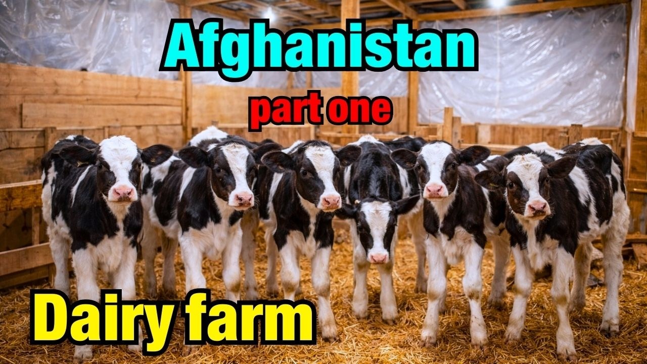Afghanistan small Dairy farm | part one