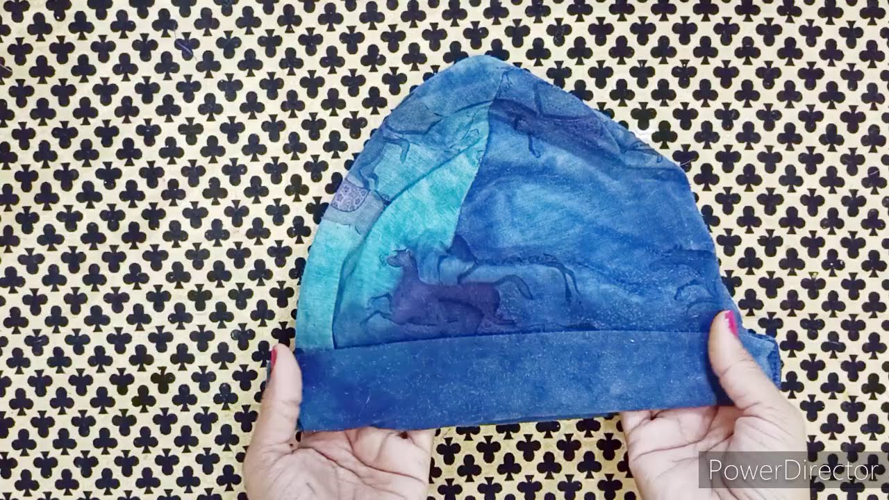 Easy and Simple winter cap using old T-shirt/Beanie making at home in 5 minutes
