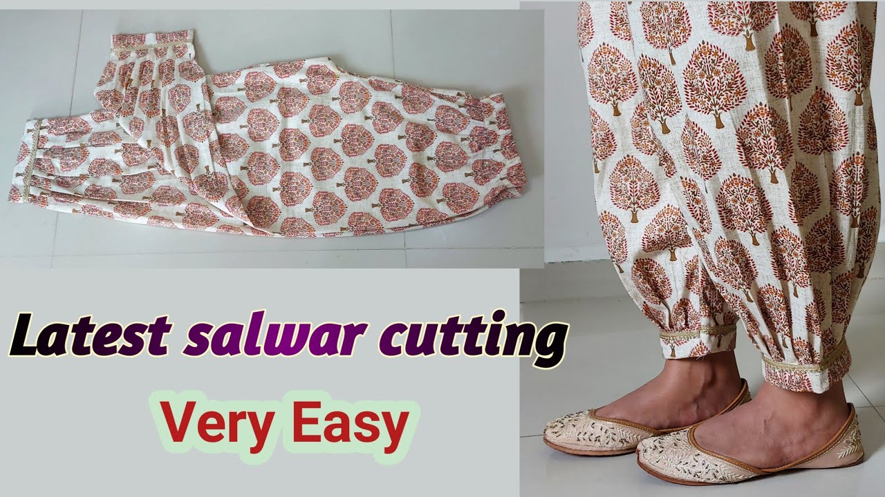 New Trandy Afghani  Salwar Cutting and Stitching /Latest Salwar Design Cutting and Stitching/#salwar