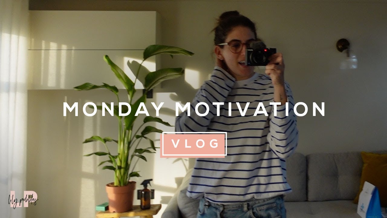 MONDAY MOTIVATION VLOG: Workout, Planting, Organising | Lily Pebbles