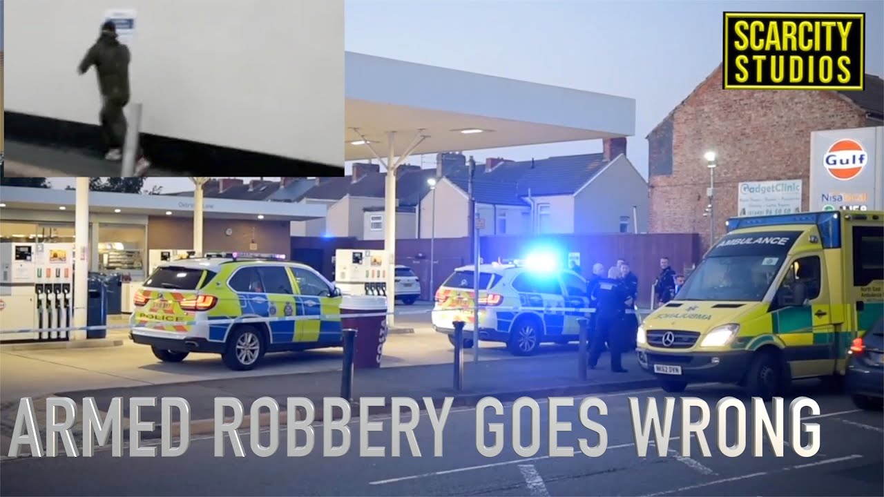 Teesside 'Onesie' Armed Robbery Gang Caught On Camera & Arrested #streetnews