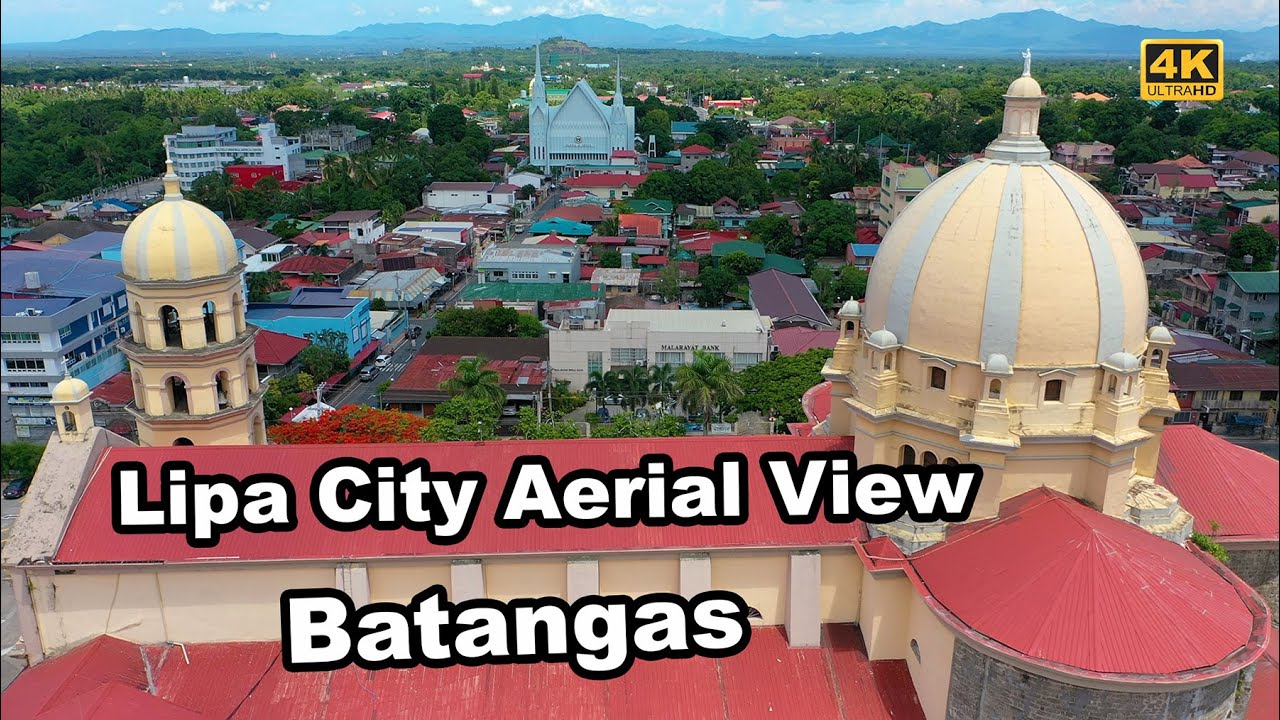 Lipa City Batangas | 4K Aerial Tour | Aerial View of Lipa City