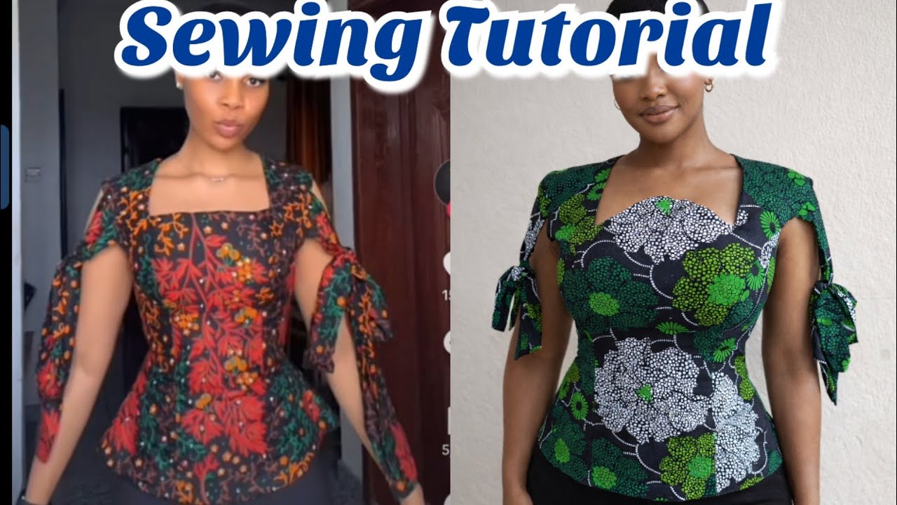 PART 2: How to Sew a Stylish Top with Belt Sleeves | Easy Sewing Tutorial | DIY 