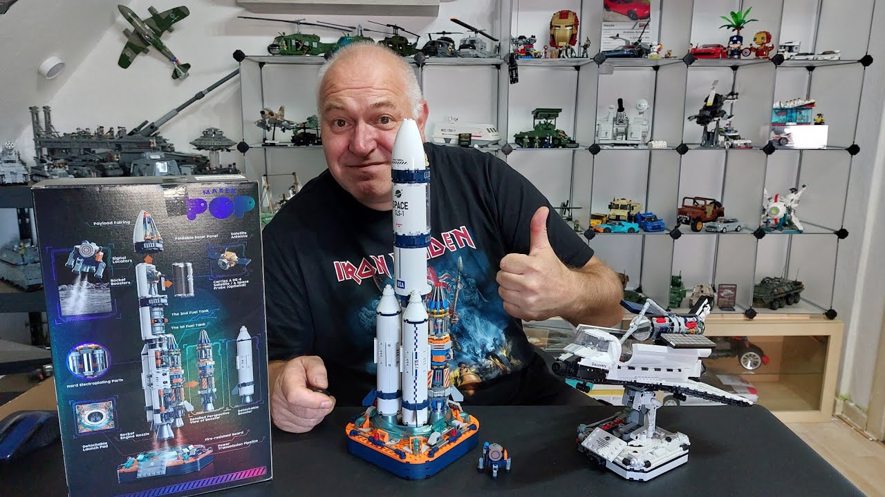 Rocket Space SLS-1 was für ein geniales Set. Lachanfall beim Brickklemmpner