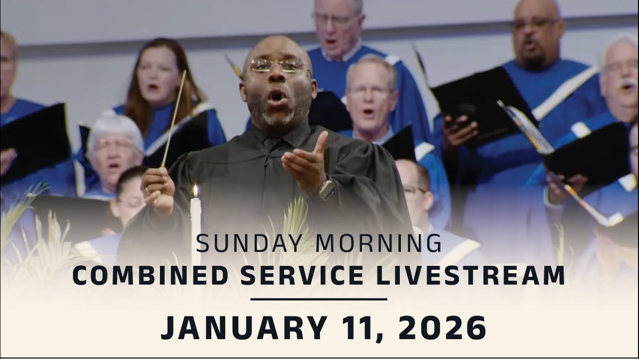 Coral Ridge Combined Service Livestream, 11am, 1-11-25