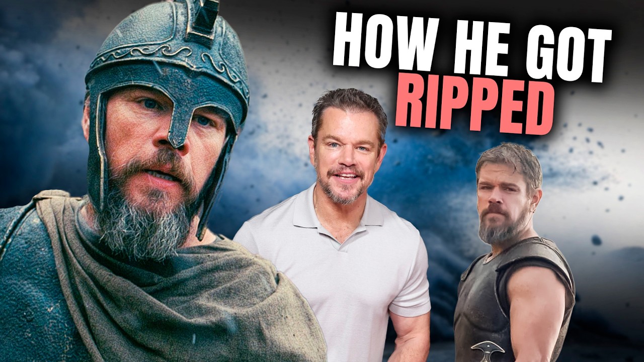 How Matt Damon Got Ripped For Christopher Nolan's The Odyssey