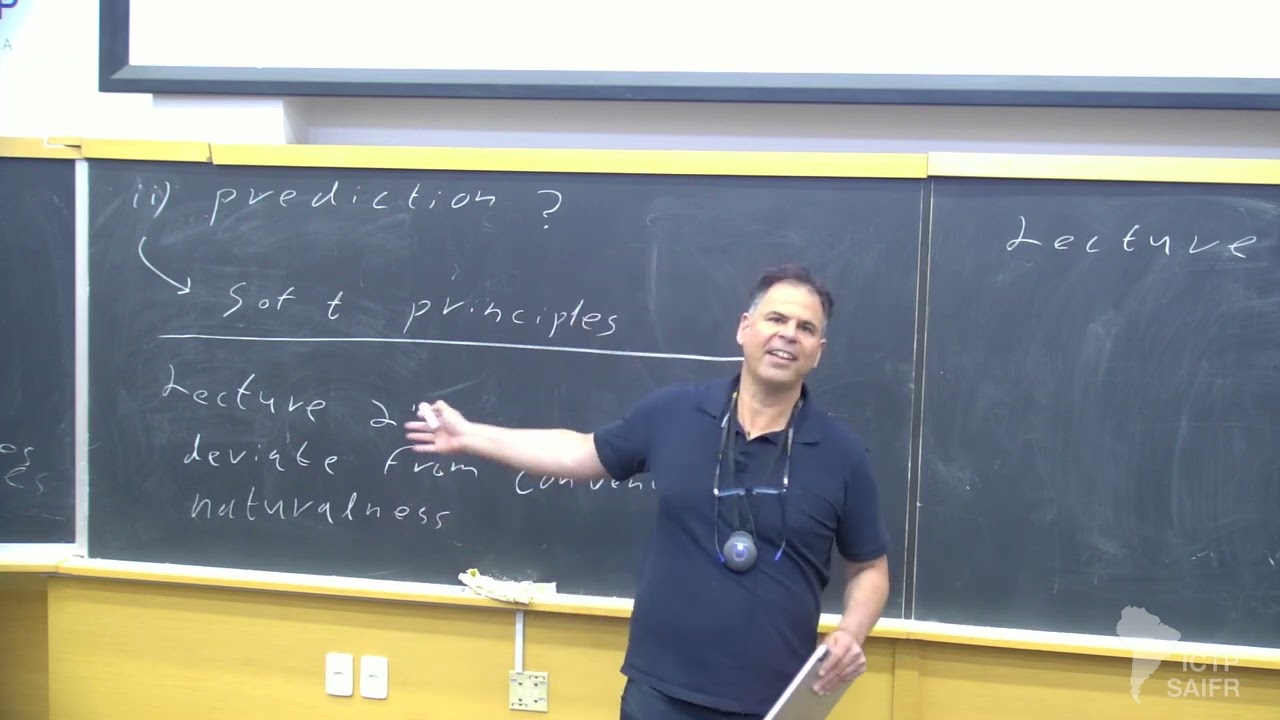 Gilad Perez: Frontiers in non-natural BSM - Class 1 of 4