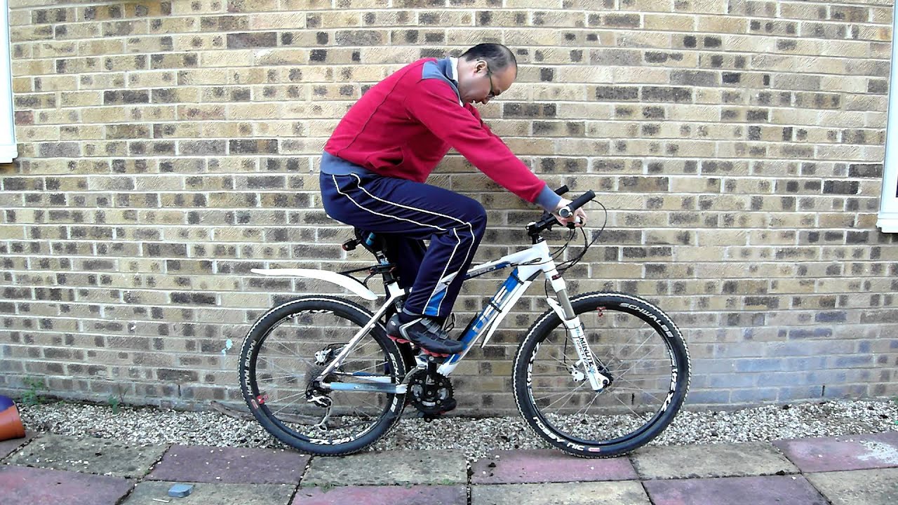MTB riding position - seat too far forward?