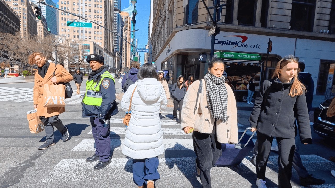 NYC 4K Downtown to Midtown Walk | Lower Manhattan, 34th Street, and Times Square