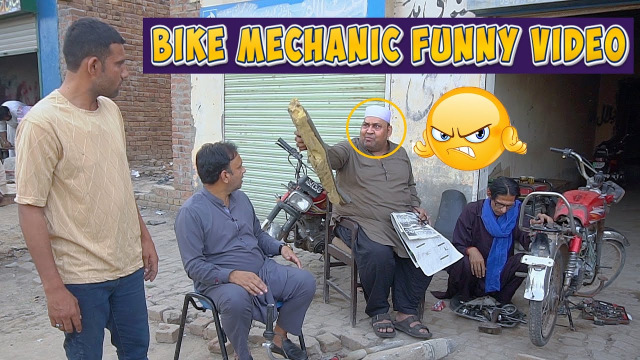 Tasleem Abbas and Soni New Show || Bike Mechanic Funny Video ||@TasleemAbbasOfficial
