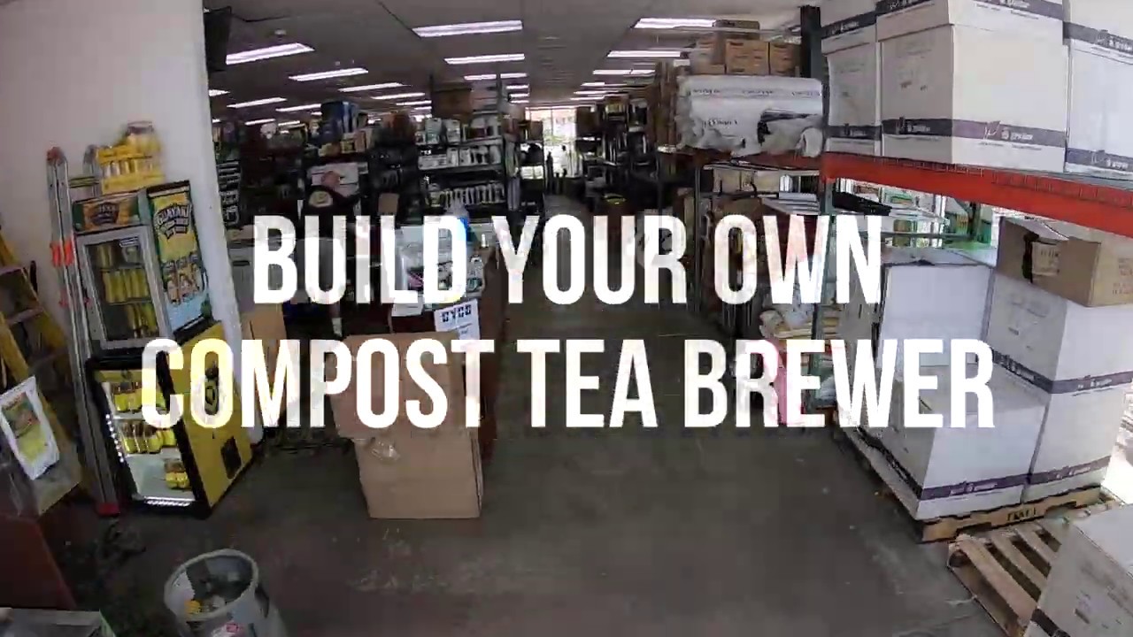 Build Your Own Compost Tea Brewer