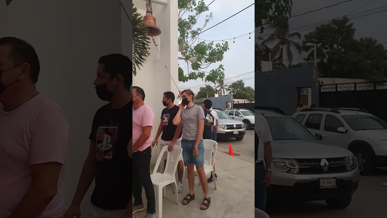 Llegada del Sagrado Corazón en la Capilla de el Sagrado Corazón, Salagua en Manzanillo, Colima