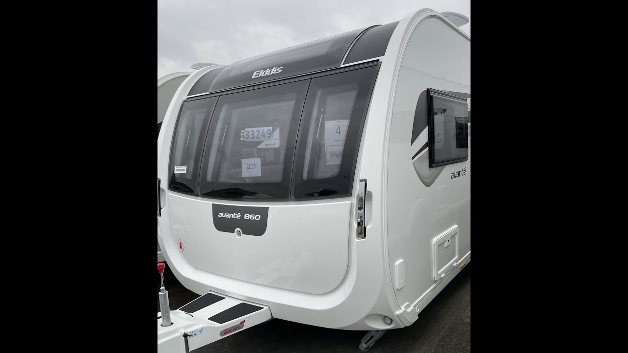 2025 Elddis Avante 860 with extras at Wiltshire Caravans