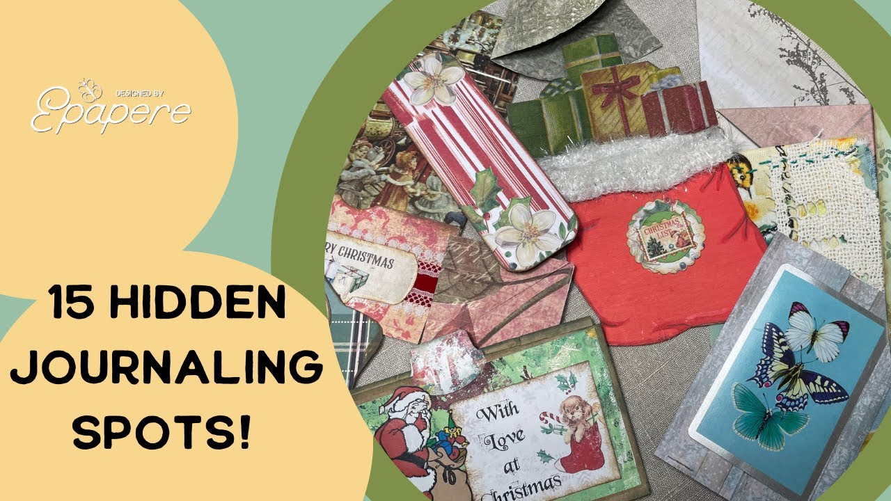 Beginner Friendly!  15 hidden journaling spots!
