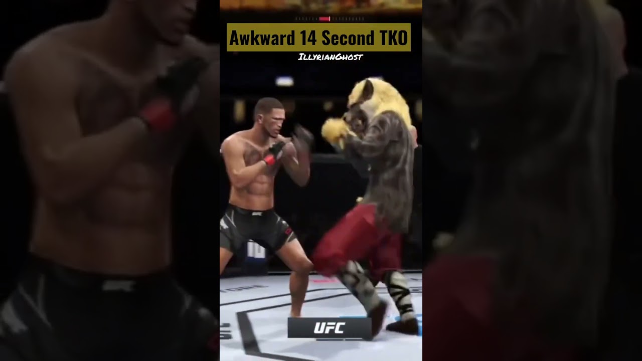 Awkward 14 Second TKO 😳⌛️ 