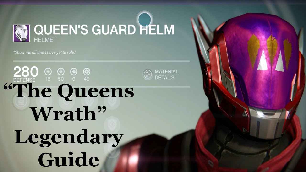 Destiny - How to get Legendary's from The Queens Wrath
