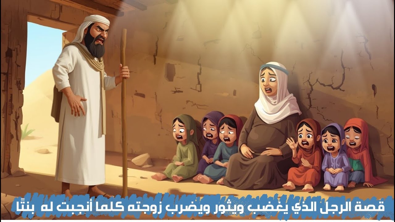 قصة الرجل الذي كان يبحث عن الولد 👨‍👧ويضرب زوجته كلما أنجبت له بنتًا - حتى جاء القدر وغيّر الله حاله