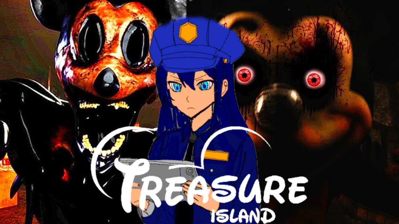 el terror  FIVE NIGHTS AT TREASURE ISLAND MICKEY EL ANIMATRÓNICO  Five Nights at Freddy's Fan Game