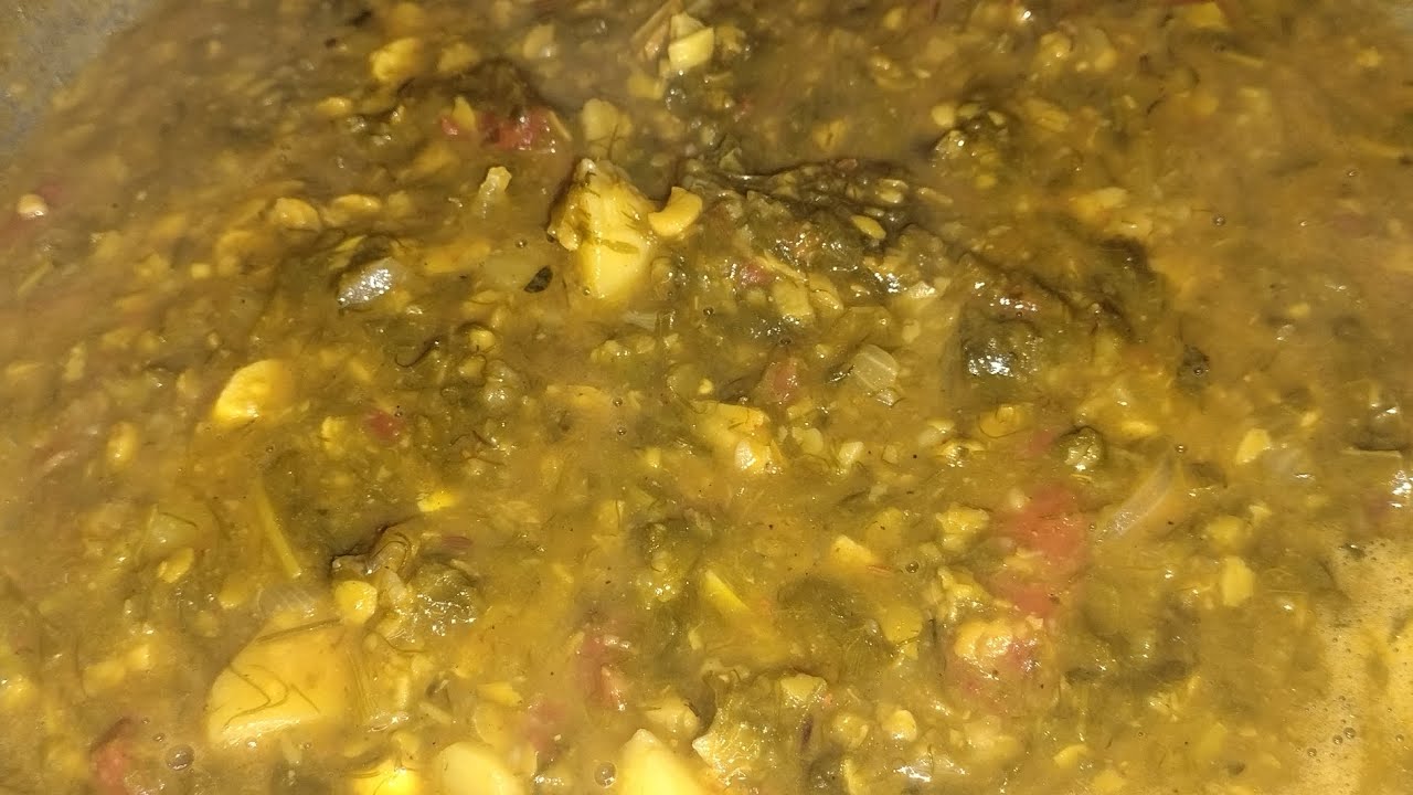 #aalumixsaag recipe jitne marji saag dalo sath me aalubdal dal kar ye sabji bnao bar bar bnaoge😋😋😋