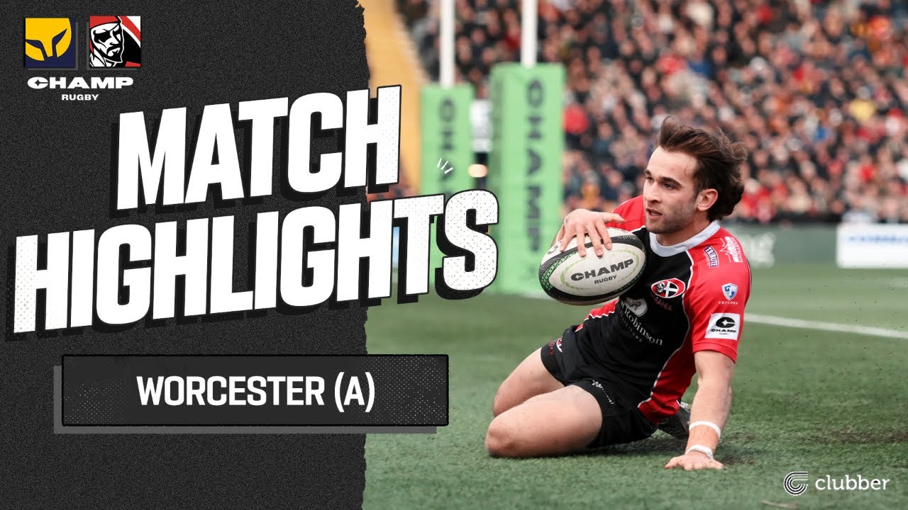 Worcester Warriors v Cornish Pirates  l  Highlights  l  Champ Rugby 25/26
