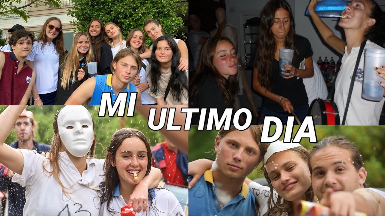 mi ultimo dia de colegio 💗💓