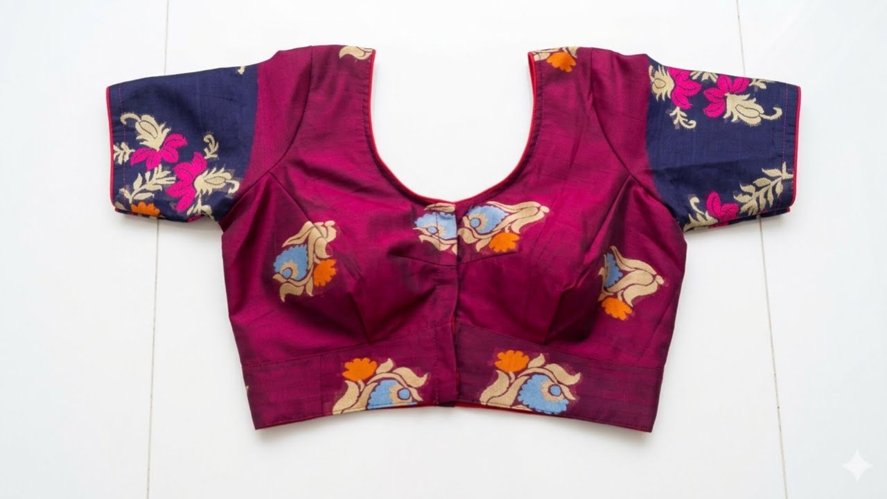 Blouse stitching video/easy and simple method 