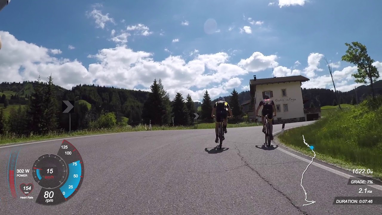 Passo Campolongo from Corvara