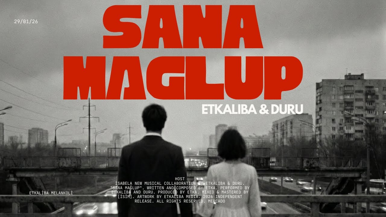 Etkaliba feat. Duru - Bir Sana Mağlup (Official Lyric Audio)