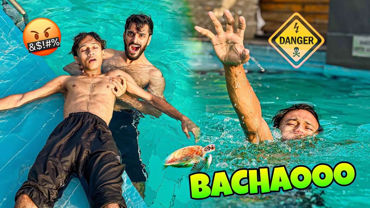 MUNNA DEEP WATER ME DOOB GAYA 😭 | MISHKAT KHAN VLOG 