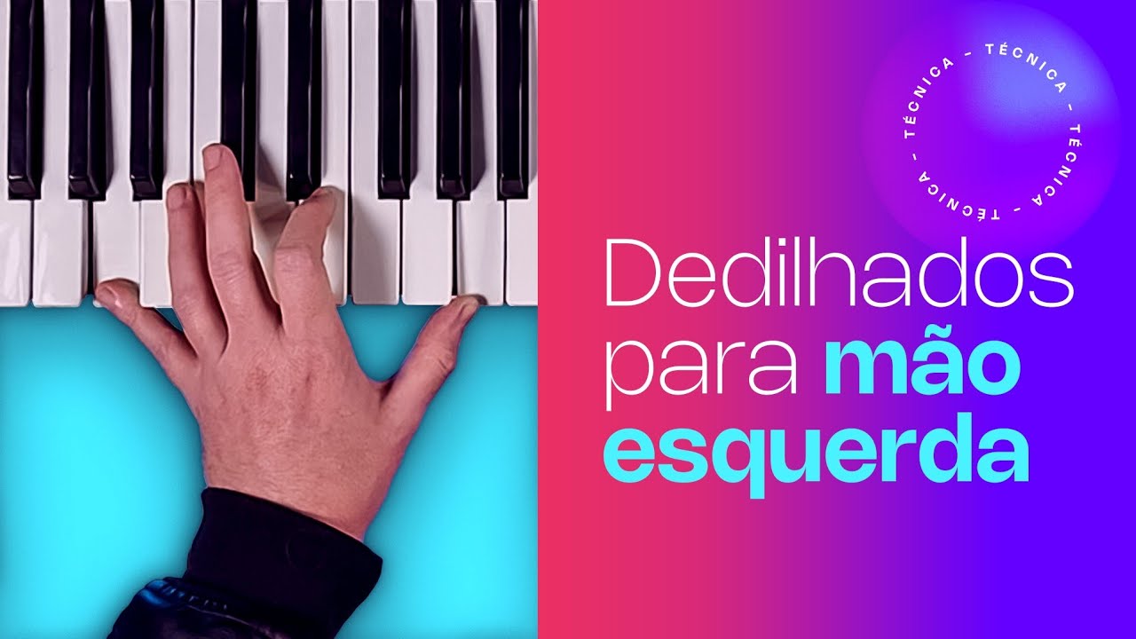Dedilhados para mão esquerda - Teclas & Ideias