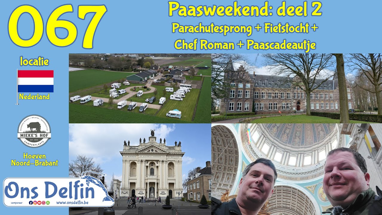 067 Parachutesprong + Fietstocht + Chef Roman + Paascadeautje
