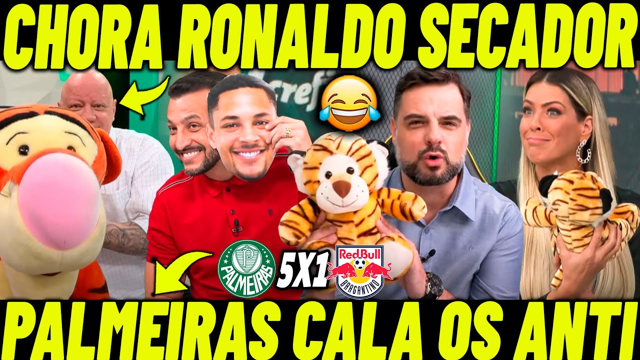 CHORA RONALDO! VERD&Atilde;O CALOU OS ANTI! EDU DRACENA ESFREGOU A LIDERAN&Ccedil;A NA CARA DOS SECADORES!