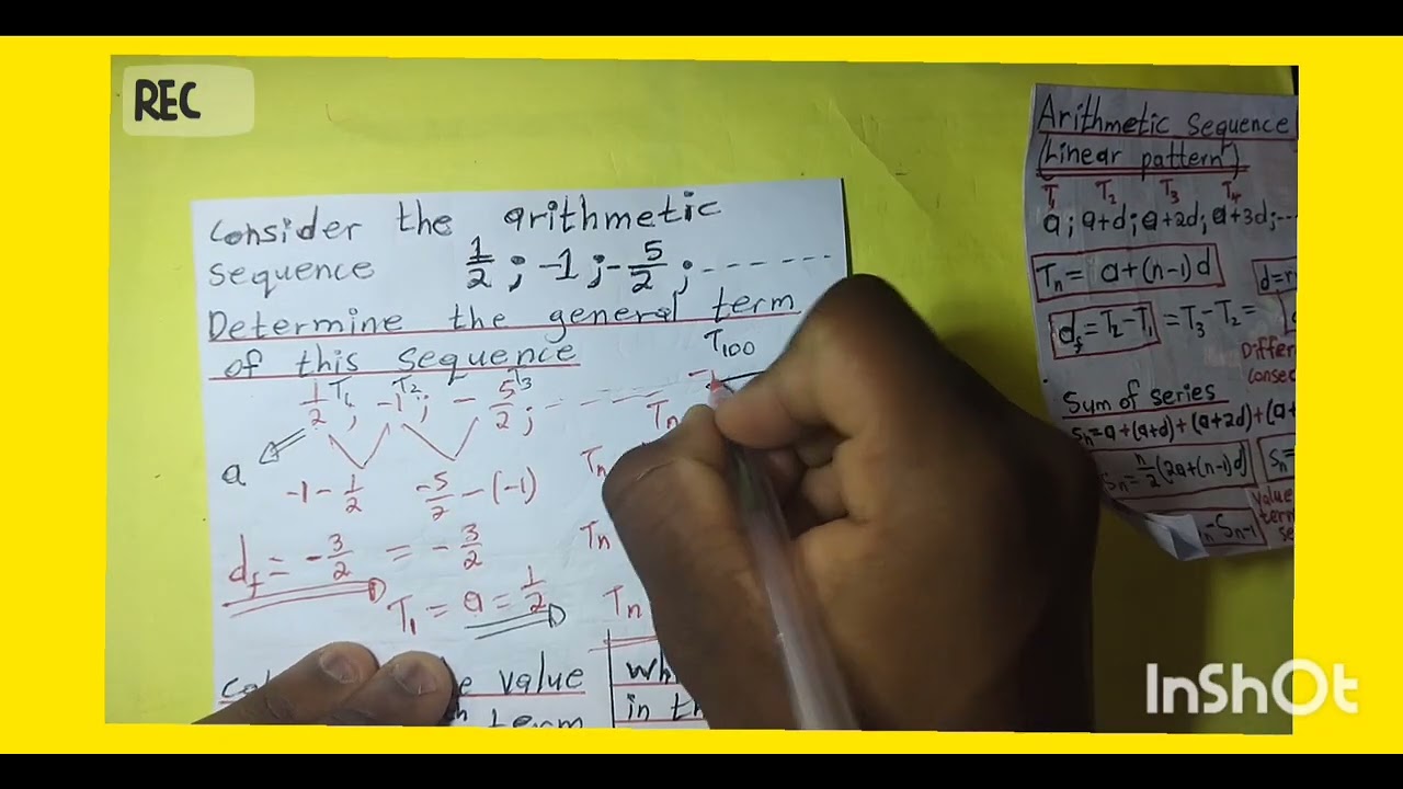 Arithmetic sequence |P3