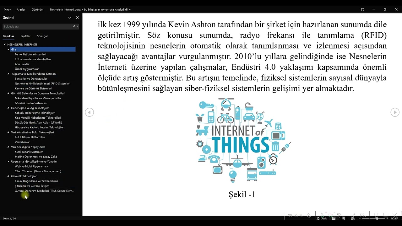 Ders 1 - Giriş