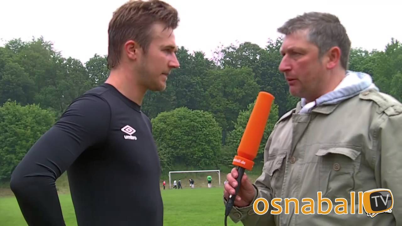 Konstantin Engel im Interview beim Abschiedsspiel Dusinovic/Kley