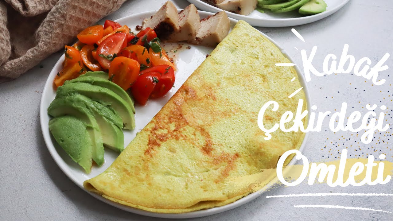 Yumurtasız Kabak Çekirdeği Omleti | Vegan kahvaltılık tarifler