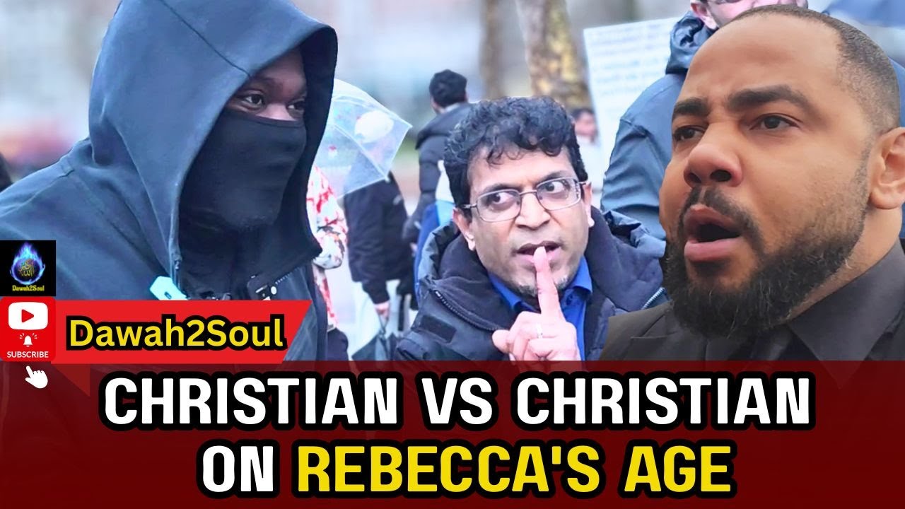Rebecca's Age Backfired When Christian Challenged! One Dawah Vs Jude & Camera man | Speakers Corner
