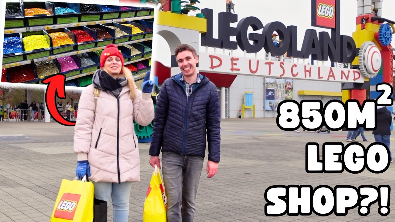 Wir waren im gr&ouml;&szlig;ten LEGO Store Deutschlands (850 m&sup2;!) 😱 | LEGOLAND 2026