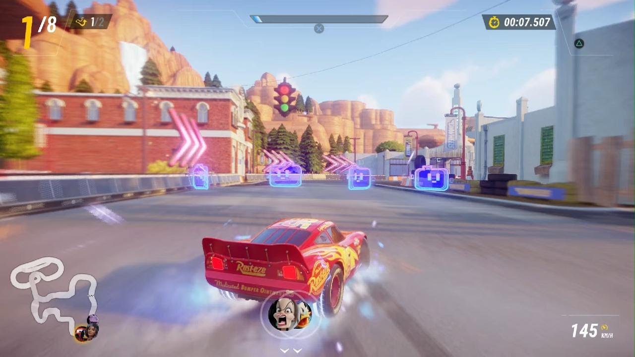 Disney Speedstorm New Season Lightning McQueen Gameplay