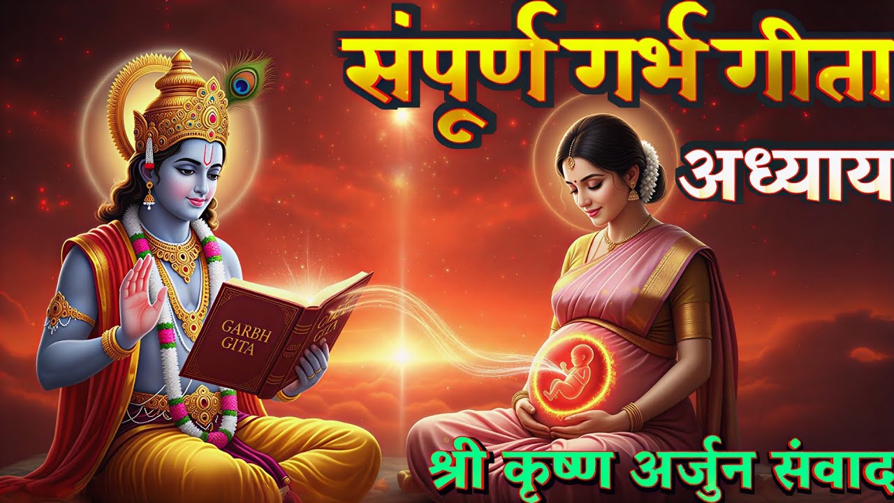 गर्भावस्था में प्रतिदिन सुनें गर्भ गीता | श्रीकृष्ण–अर्जुन संवाद |Garbh sanskar | Garbh Geeta 