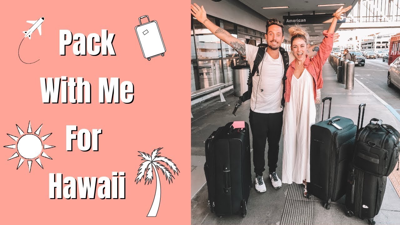 Pack with me for Hawaii | How I Pack for Trips!